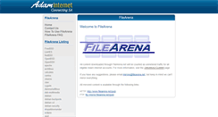 Desktop Screenshot of filearena.net